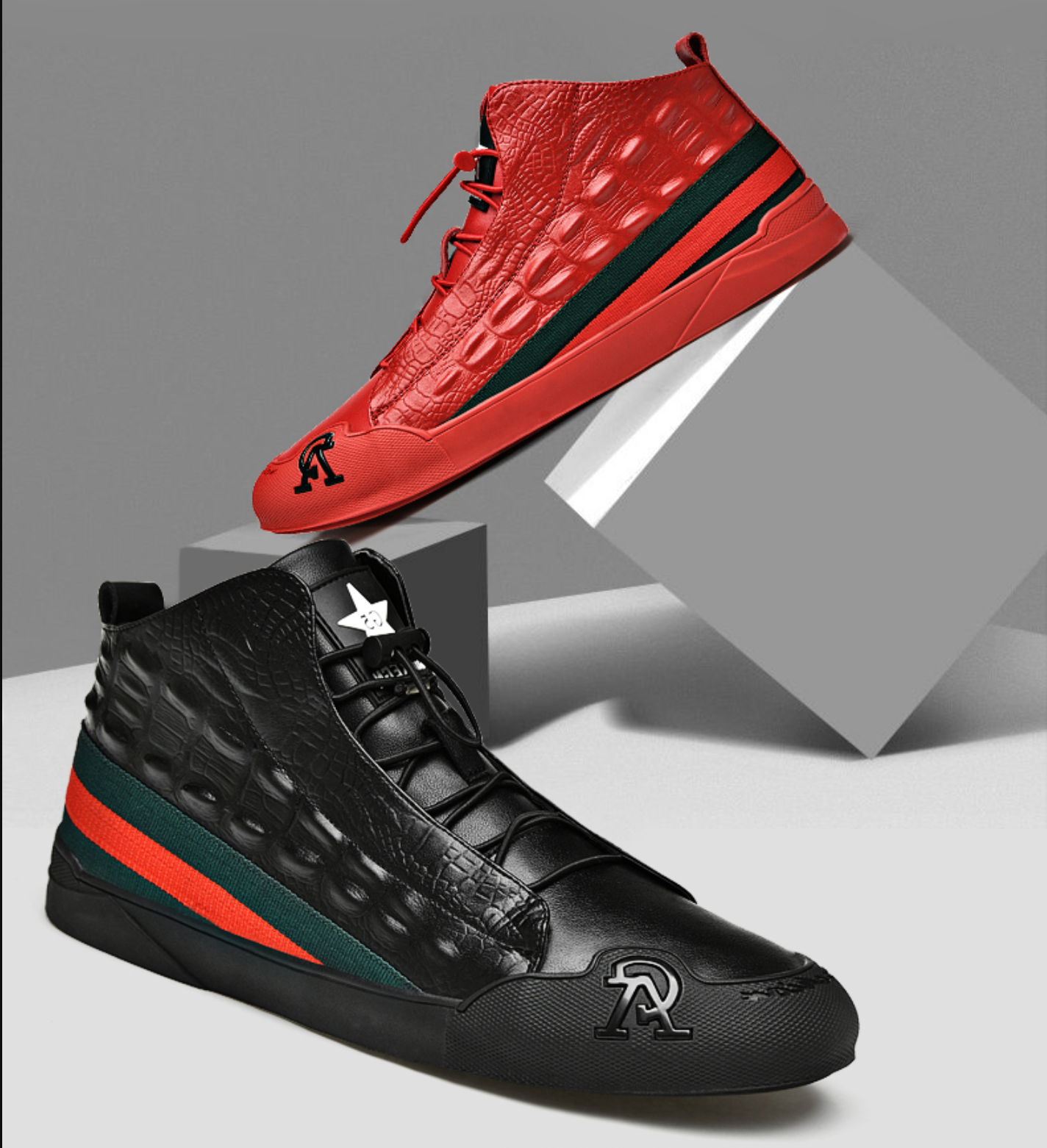 Krokodilo stiliaus batai 